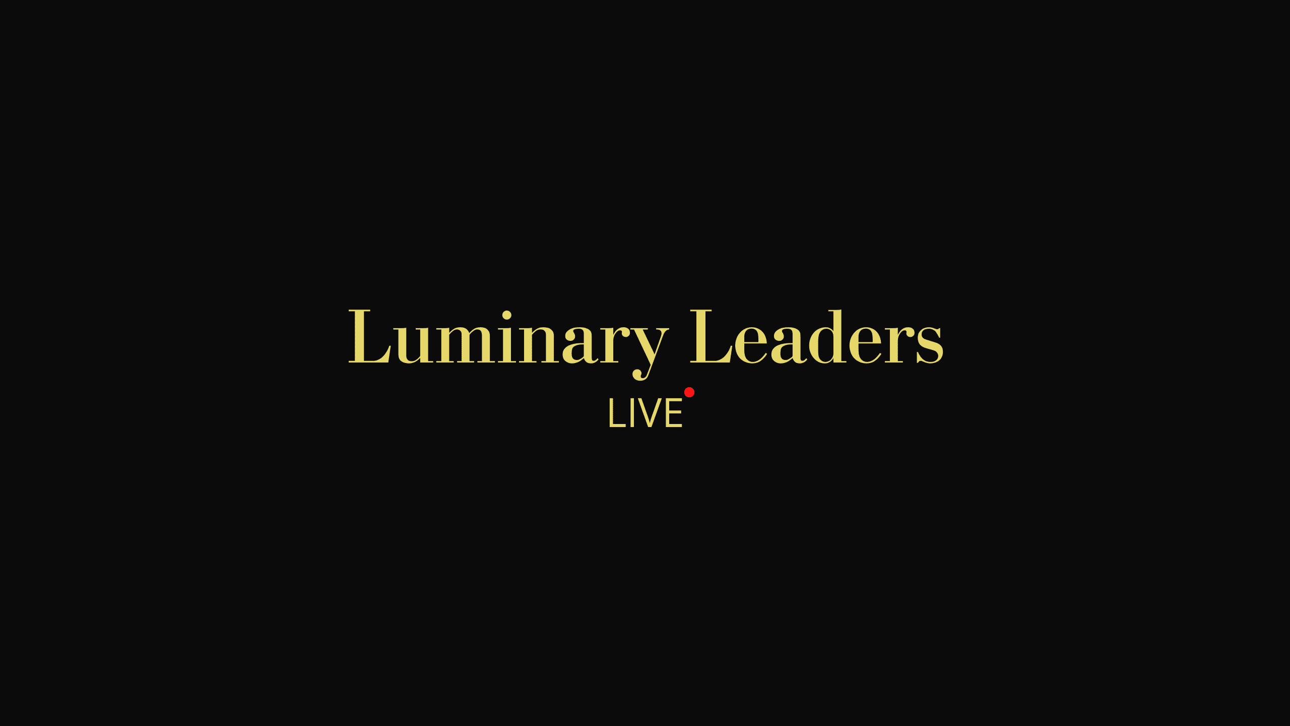 Luminary Leaders Home Page